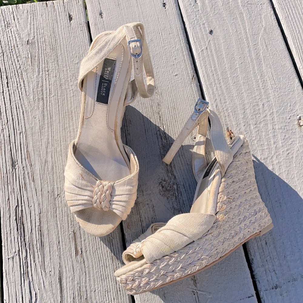 Perfect wedding party dress wedges